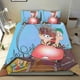 thumbnail image 1 of Phineas y Ferb Conjunto de sábanas temático, trío de piezas, cómodo y amigable con la piel, diseño único, regalo de decoración para el hogar para familiares, amigos y fans,173cm *218cm, 1 of 6
