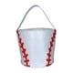 thumbnail image 1 of Bolsa De Caza De Huevos De Pascua Béisbol Plateado, 1 of 2