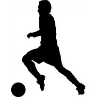 Rienda Libre Graphics - Decomural Football Striker Ws-18481