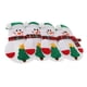 thumbnail image 2 of 4 piezas de navidad vajilla cubiertos bolsa de cubiertos titular de mesa decoración mu?eco de nieve 1, 2 of 5