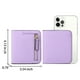 thumbnail image 5 of Cartera Mujer Pequeño Con Rfid Bloquea, Mini Monedero Bifold Para Tarjetas, Billetera De Piel Plegable Con Bolsillo, Tarjetero Minimalista Con Ventana De Identificación Para Chica Mujer, 5 of 5