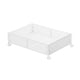 thumbnail image 3 of Almacenamiento Debajo De La Cama Contenedor De Almacenamiento Debajo De La Cama Con Ruedas Para Zapatos Juguetes Blanco, 3 of 5