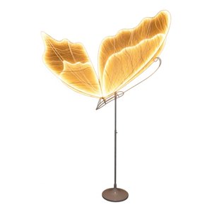 Genérico - Lámpara Pie Decorativo Funcional Estilo Mariposa Jhn
