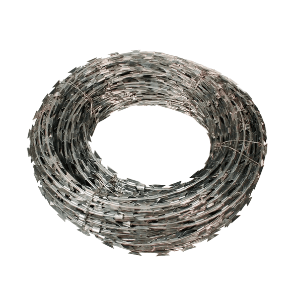 Rollo Concertina Alambre Puas Seguridad 300x10m Gris