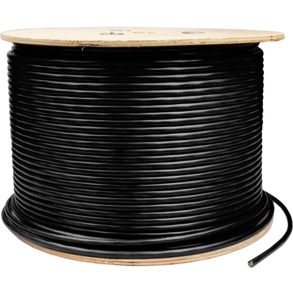 Cable Triplett CAT6 UTP 24 AWG 305 m con revestimiento de PVC, clasificación CM