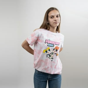 Cartoon Network - Polera Mujer Hi 5 Rosado Las Chicas Superpoderosas