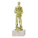 thumbnail image 1 of Trofeo Judo Plástico Oro Con Base Mármol Blanca, 1 of 1