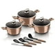 thumbnail image 2 of Batería  10pzs - Berlinger Haus, Línea Rose Gold , Antiadherente., 2 of 3