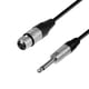 thumbnail image 1 of Cable de audio XLR hembra a Plug 6.3 mono 10m UL-MIC-LJ6010, 1 of 2