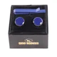 thumbnail image 1 of Set Pasador de Corbata y Cubre Botón Gino Rodinis TB019 - Azul, 1 of 2