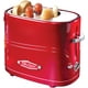 thumbnail image 2 of Nostalgia Pop-Up 2 Hot Dog and Bun Toaster With Mini Tongs Works with Chick, 2 of 2