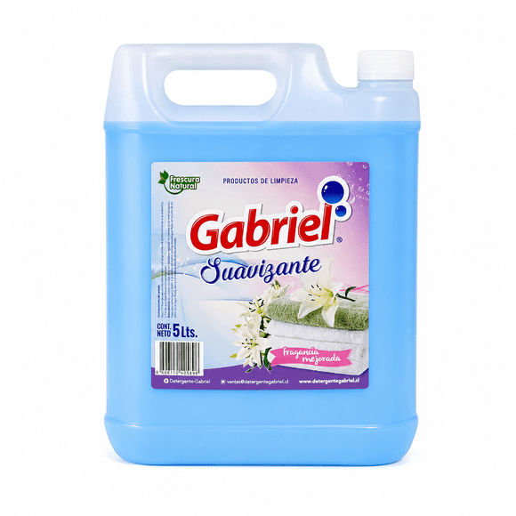 Suavizante Líquido para Ropa Gabriel 5 L Frescura Natural