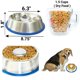 thumbnail image 2 of Cuenco para perros Slow Feed Mr. Peanut's, pequeño, de acero inoxidable, 2 of 7