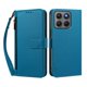 thumbnail image 3 of Funda con Billetera para [Motorola Moto G37/G37 Power] con Bolsillo Zipper y Tarjetero Azul lago, 3 of 6