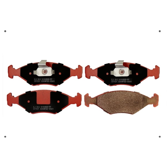 Set Pastillas Frenos Ital Brakes Delanteras Para Fiat Palio Iii 2004 2007