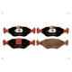 thumbnail image 1 of Set Pastillas Frenos Ital Brakes Delanteras Para Fiat Palio Iii 2004 2007, 1 of 2