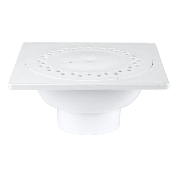 Bell Trap Drain Sioux Chief PVC de 3 o 4 pulgadas D Blanco