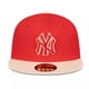 thumbnail image 1 of Jockey Gorra New Era 59Fifty Yankees Mlb Soul Xmas Rojo, 1 of 4
