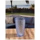 thumbnail image 3 of Vasos para beber LeadingWare, acrílicos tallados en diamante, 560 ml, juego de 4, 3 of 5