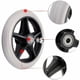 thumbnail image 4 of 2 ruedas de goma de repuesto de 6 pulgadas para silla de ruedas, ruedas delanteras, andador, ruedas de repuesto antideslizantes, accesorios para silla de ruedas., 4 of 5