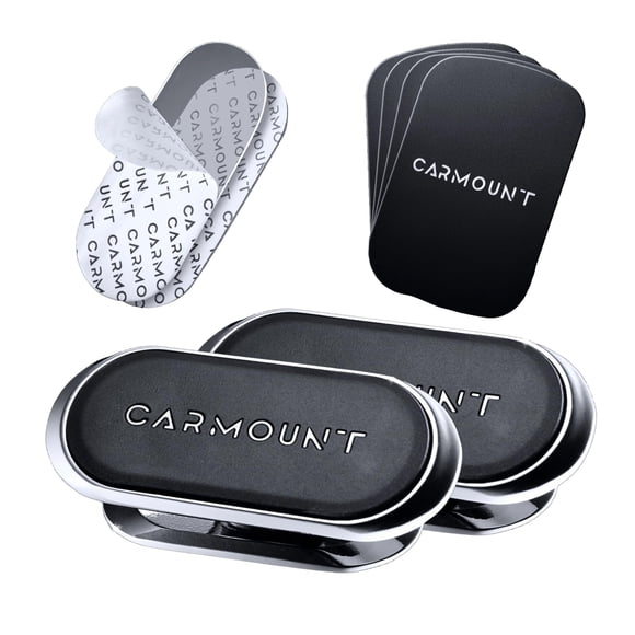 Soporte magnético para teléfono CARMOUNT F1 para coche, paquete de 2