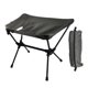 thumbnail image 2 of Taburete Plegable Para Silla De Camping, Incluye Bolsa De Almacenamiento, Reposapiés Plegable Portátil, Color Negro, 2 of 5