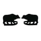 thumbnail image 1 of Alzapaños para cortinas Village, de hierro forjado, con forma de oso, para interiores, 1 of 1