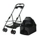 thumbnail image 1 of Coche Para Mascotas Perros Gatos 2 En 1 LuBabycas Negro, 1 of 8