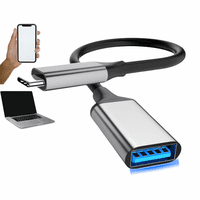 Genérico - Cable Adaptador Otg Tipo C A Usb Para Celulares Y Tablets