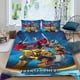 thumbnail image 2 of Transformers EarthSpark Conjunto de sábanas temático, trío de piezas, cómodo y amigable con la piel, diseño único, regalo de decoración para el hogar para familiares, amigos y fans,135cm *200cm, 2 of 6