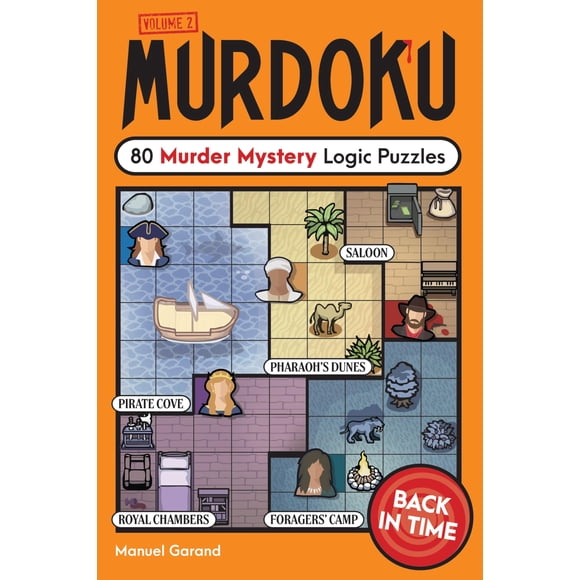 Libro Murdoku Volumen 2: 80 Rompecabezas de Misterio de Asesinato