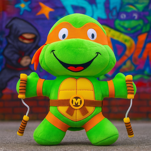 Toyng - Peluche Tortugas Ninjas Miguel Angel - Las Tortugas Ninjas