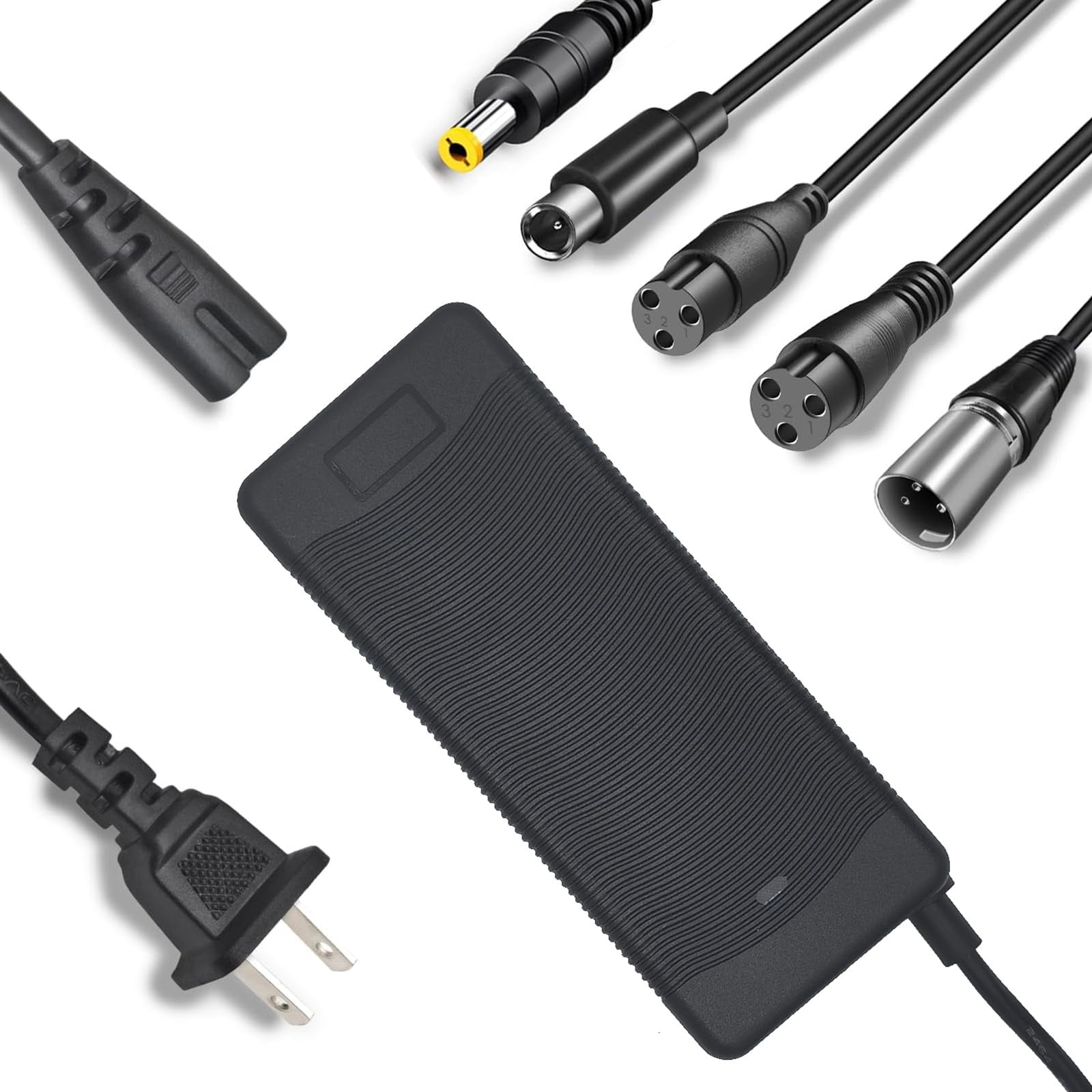 Cargador Para Bicicleta Eléctrica Suptopone 54.6v 2a Con Enchufe 5 En 1