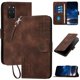 thumbnail image 1 of Funda Flip Premium Fibra de Carbono para Samsung Galaxy S20 Plus con Soporte y Cierre Marrón, 1 of 6