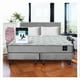 thumbnail image 1 of Cama Europea 2 Plazas Combo Cannon +2 Almohadas+Sabanas+Respaldo Tela Gris, 1 of 9