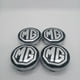 thumbnail image 1 of Set x4 Tapa centro de llanta MG negra con letra plata 56MM, 1 of 3