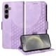 thumbnail image 1 of Carcasa FOXDOCK Samsung Galaxy S24 de cuero PU, diseño acolchado clásico, protección contra caídas y rayones, 1 of 5