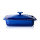 thumbnail image 1 of Cazuela Lareina de 4 QT con tapa azul, 1 of 8