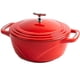 thumbnail image 1 of Dutch Oven Lodge USA esmaltado, 4,5 cuartos de galón. Cereza de hierro fundido, 1 of 1