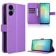 thumbnail image 1 of Funda Billetera para MOTO Edge 60 Fusion con Ranuras y Soporte Morado, 1 of 6