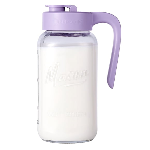Jarra Mason Jar Spreccio, hermética, a prueba de fugas, vidrio de 2 litros
