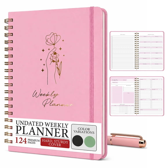 Only Zest - Cuaderno Semanal Sin Fechas