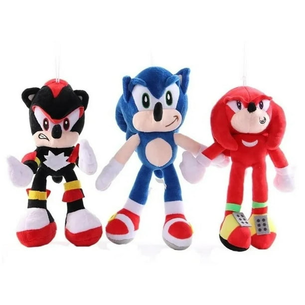 Juguete Pack Peluche Sonic Y Sus Amigos 28cm Infantil Lider