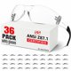 thumbnail image 1 of Gafas de seguridad Hoqiwild ANSI Z87.1 transparentes, paquete de 36, 1 of 9