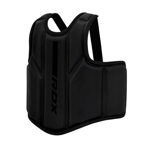 Protector de Pecho RDX F6 Kara Matte Black - Talla - CGR-F6MB-L/XL+