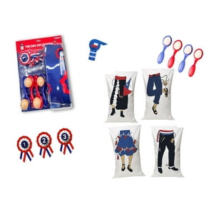 Carnaval - Kit De Yincana Dieciochera Rojo