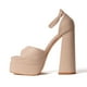 thumbnail image 2 of Taco Mujer Beige Minka Apóstol, 2 of 4