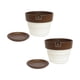 thumbnail image 2 of Set de 2 Maceta Greta 14cm Blanca y sus platos, 2 of 3