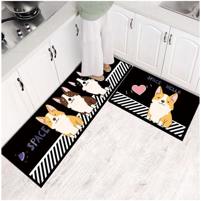 Top Lucky - Pack De 02 Alfombra Para Cocina Con Antideslizantes-30