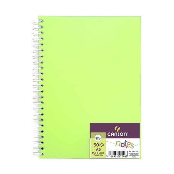 Canson Notes Verde A5